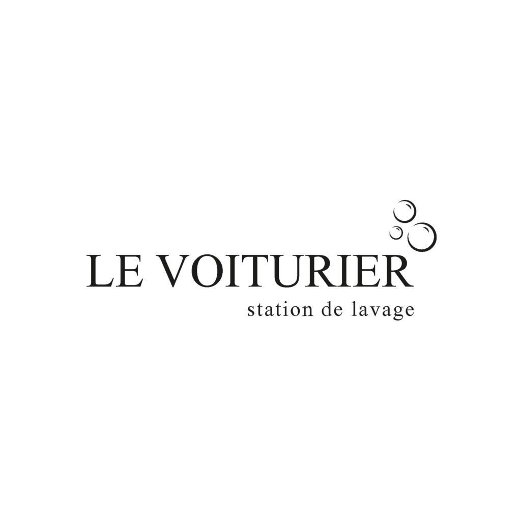 Logo Le Voiturier - création graphique Tecknyscene Esprit'Com